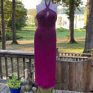 Gorgeous purple formal,all beading in great shape